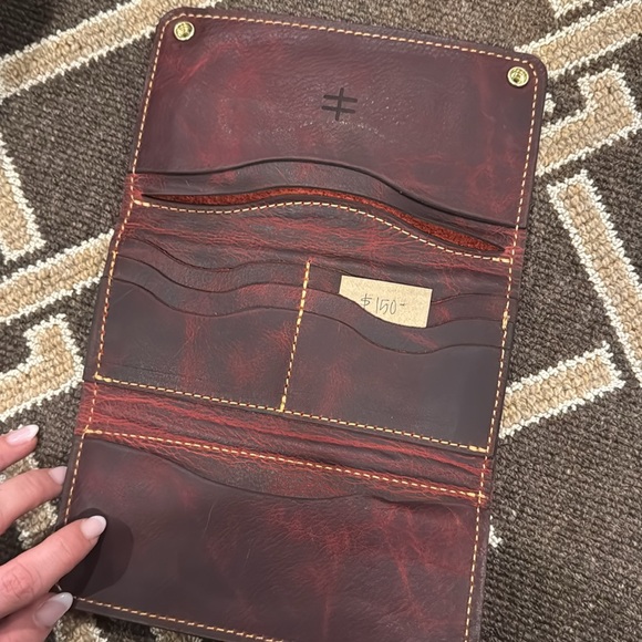 Leather wallet - Picture 2 of 3